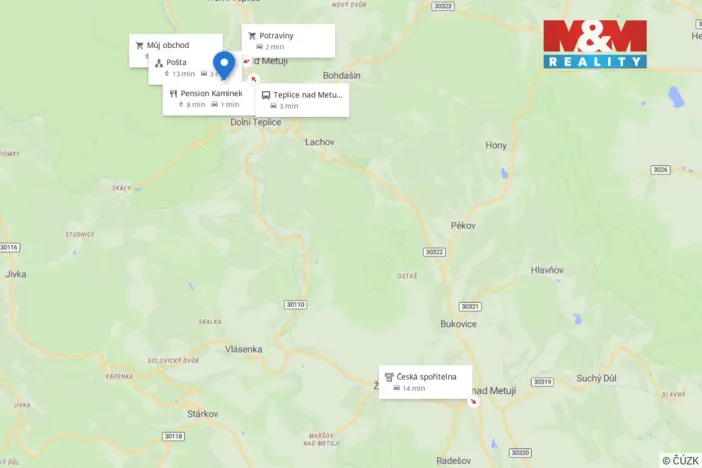Prodej bytu 2+1, Teplice nad Metují, Nerudova, 56 m2