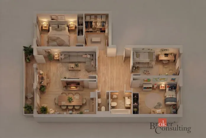 Prodej bytu 4+kk, Praha - Stodůlky, Bellušova, 86 m2