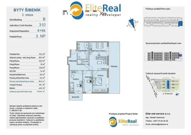 Prodej bytu 4+kk, Olomouc, Třída Jiřího Pelikána, 90 m2