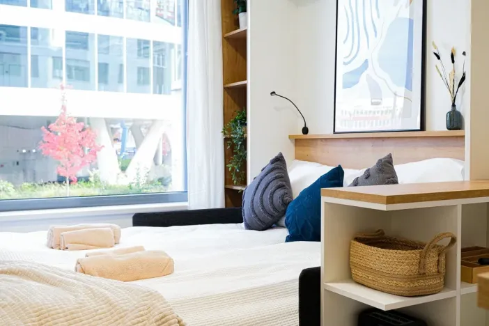 Pronájem bytu 1+kk, Praha - Smíchov, Plzeňská, 20 m2