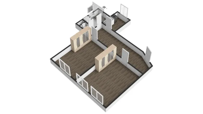 Pronájem bytu 2+1, Liberec - Liberec IV-Perštýn, Revoluční, 55 m2