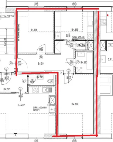Pronájem bytu 2+1, Praha - Vokovice, Kladenská, 56 m2