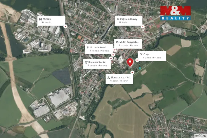 Prodej zahrady, Přeštice, 94 m2