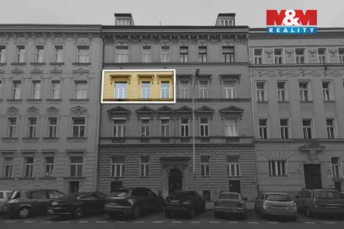 Pronájem bytu 3+kk, Praha - Smíchov, Svornosti, 64 m2