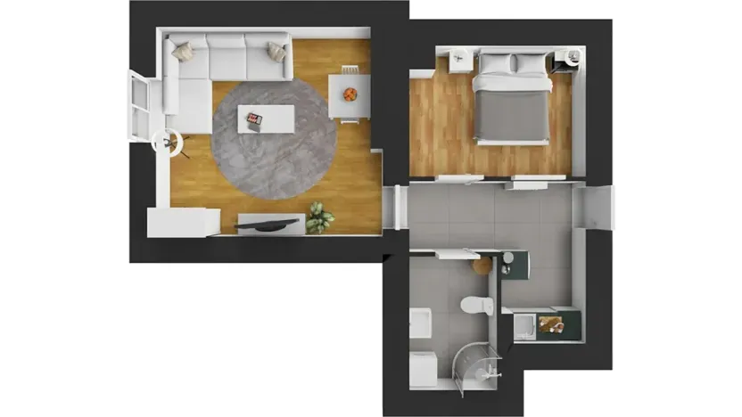 Pronájem bytu 2+kk, Praha - Strašnice, Za strašnickou vozovnou, 46 m2