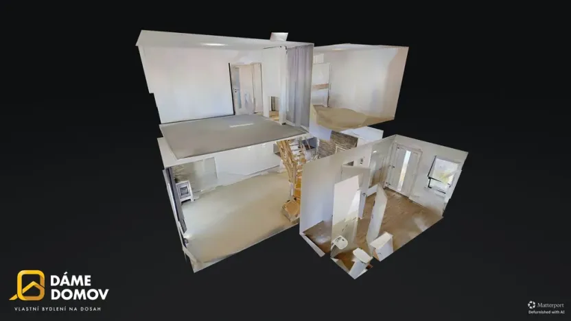 Pronájem rodinného domu, Zlín, Příkrá, 97 m2