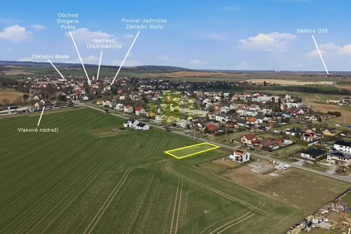 Prodej pozemku pro bydlení, Náměšť na Hané, 989 m2