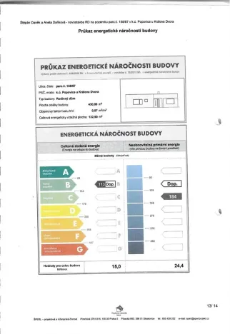 Prodej rodinného domu, Králův Dvůr, Na Vinohradech, 140 m2