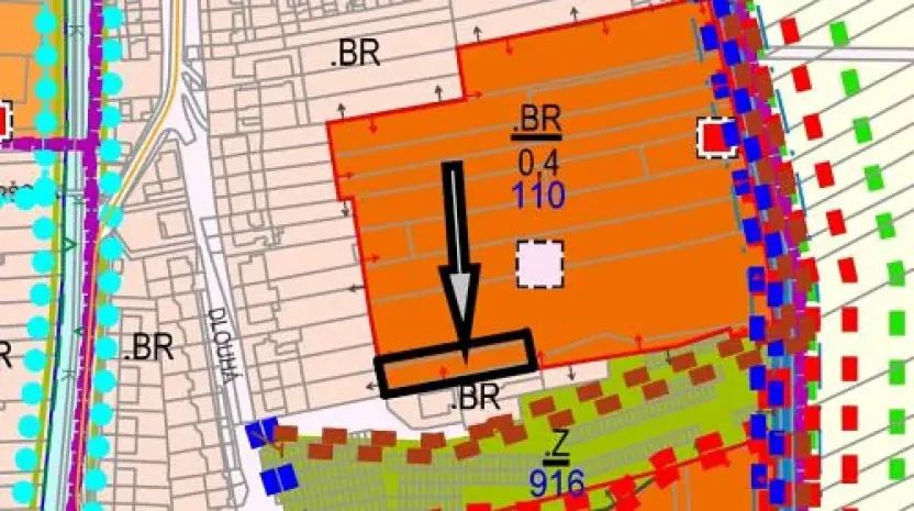 Prodej pozemku pro bydlení, Šlapanice, 840 m2