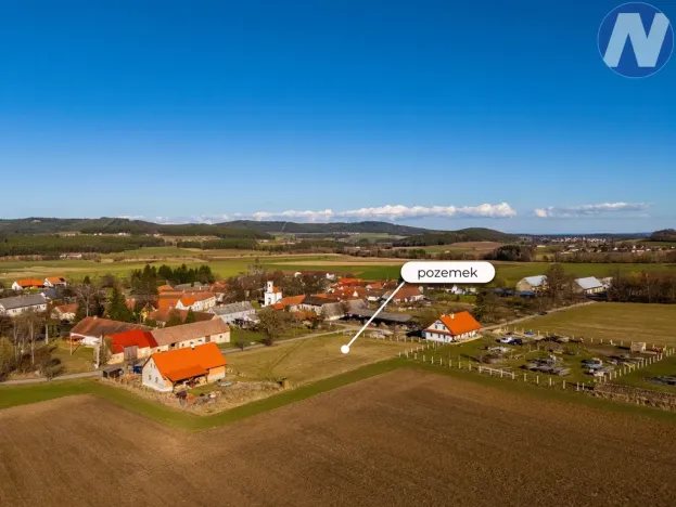 Prodej pozemku pro bydlení, Brloh - Rojšín, 3148 m2