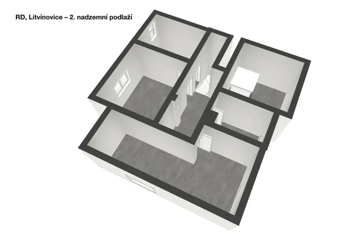 Prodej vícegeneračního domu, Litvínovice, 159 m2