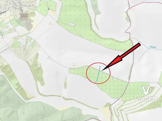 Prodej podílu pole, Šitbořice, 550 m2