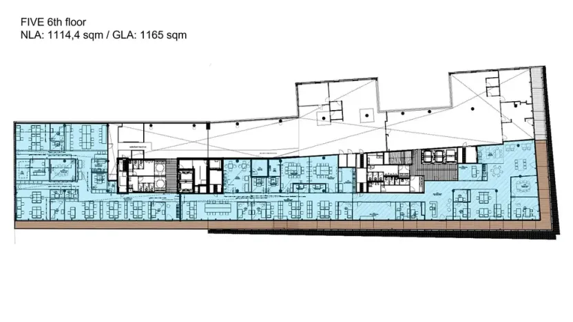 Pronájem kanceláře, Praha - Smíchov, Na Valentince, 1165 m2