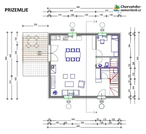 Prodej komerčního pozemku, Novalja, Chorvatsko, 315 m2