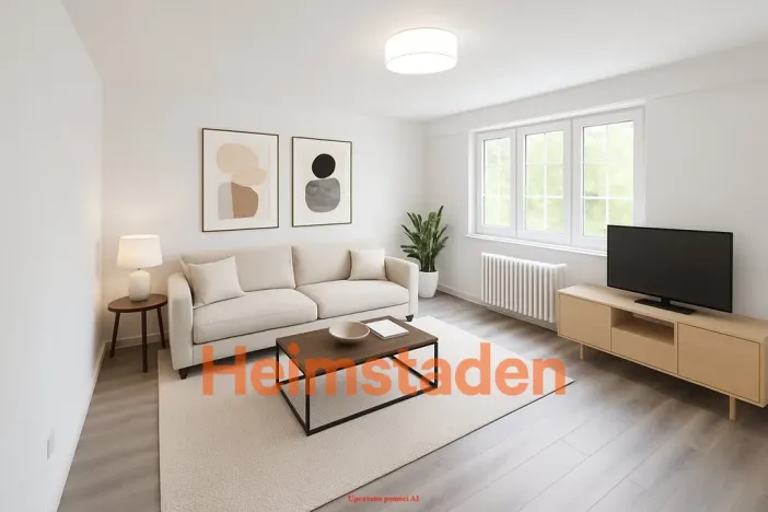 Pronájem bytu 2+1, Ostrava - Moravská Ostrava, Na Bělidle, 56 m2