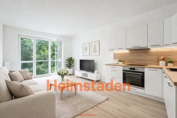 Pronájem bytu 3+kk, Ostrava - Mariánské Hory, Zelená, 56 m2