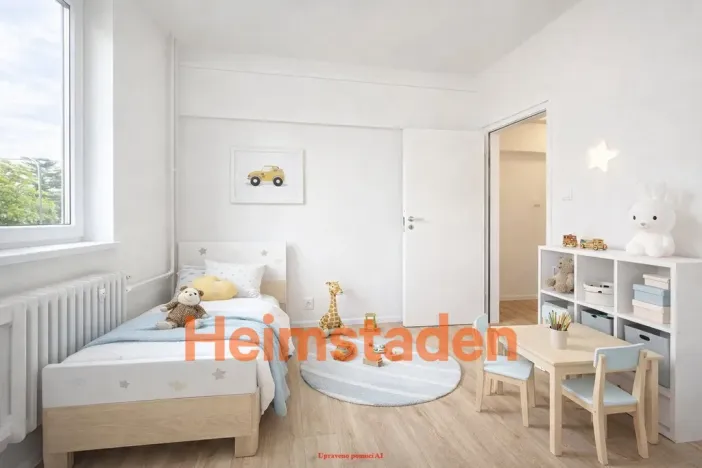 Pronájem bytu 3+kk, Ostrava - Mariánské Hory, Zelená, 56 m2
