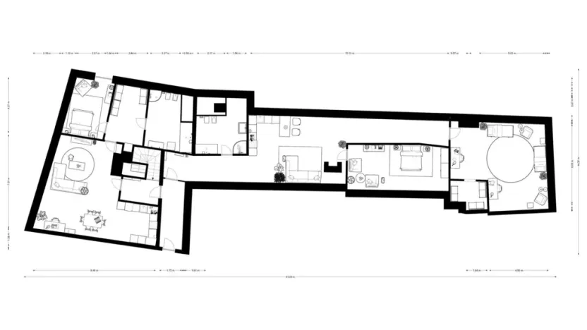Prodej atypického bytu, Praha - Nové Město, Havlíčkova, 295 m2