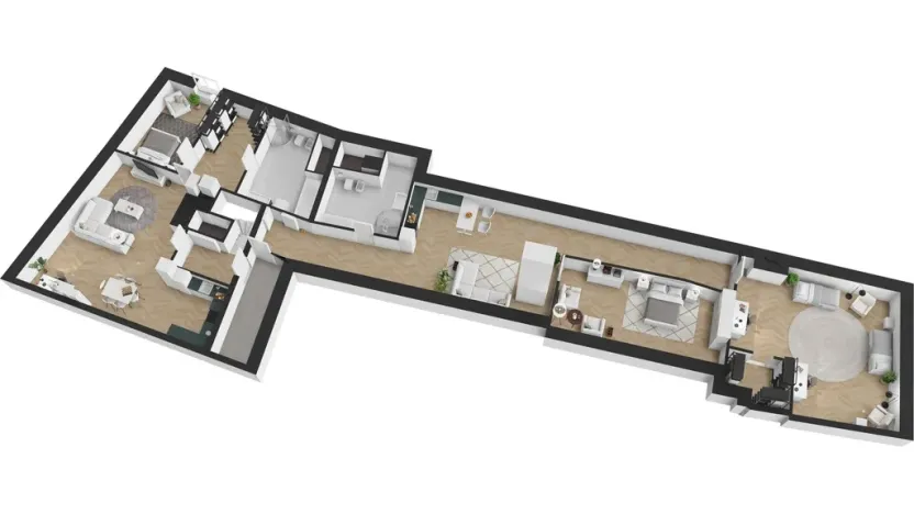 Prodej atypického bytu, Praha - Nové Město, Havlíčkova, 295 m2