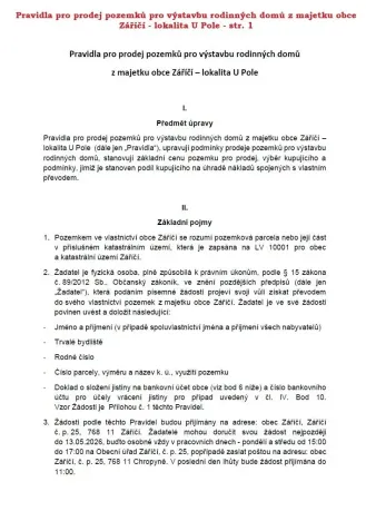 Prodej pozemku pro bydlení, Záříčí, 880 m2