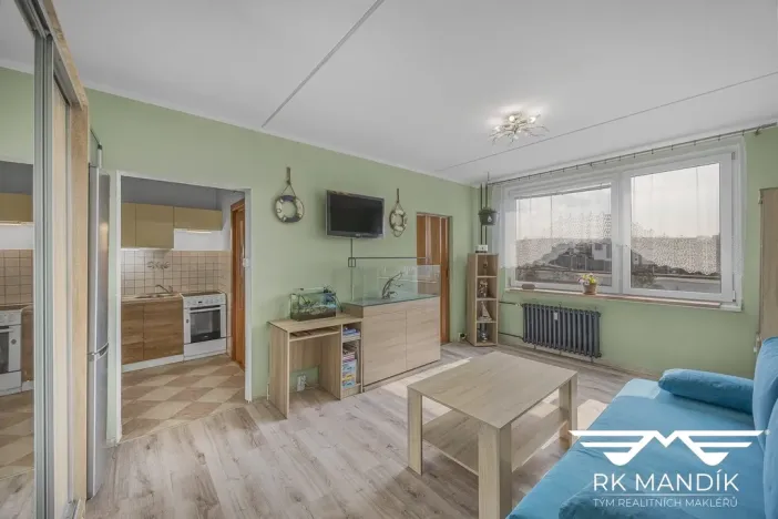 Prodej bytu 1+kk, Praha - Modřany, Nikoly Vapcarova, 32 m2