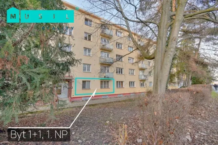 Prodej bytu 1+1, Olomouc - Nová Ulice, Hněvotínská, 38 m2