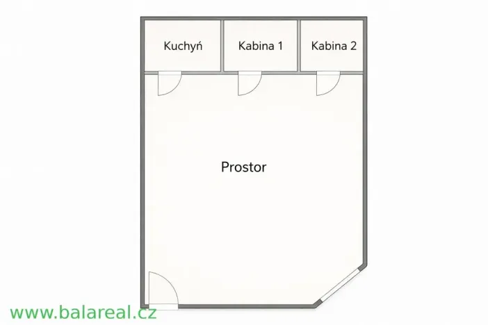 Pronájem obchodního prostoru, Brno - Zábrdovice, Příkop, 35 m2