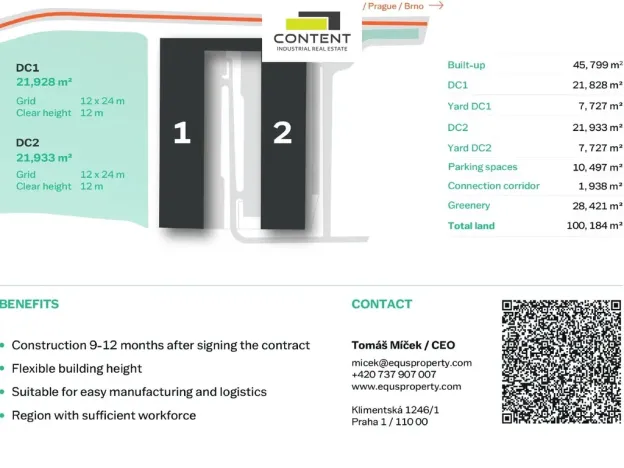 Pronájem výrobních prostor, Světlá nad Sázavou, náměstí Trčků z Lípy, 21900 m2