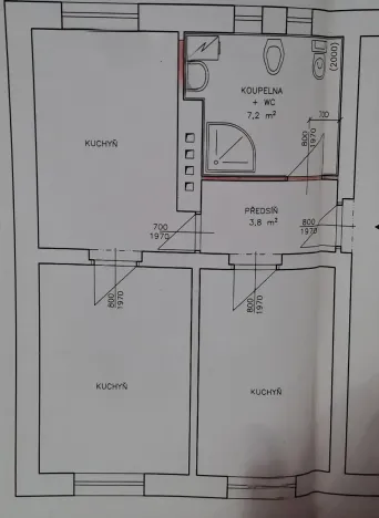 Prodej bytu 2+1, Olomouc - Nové Sady, Za poštou, 55 m2