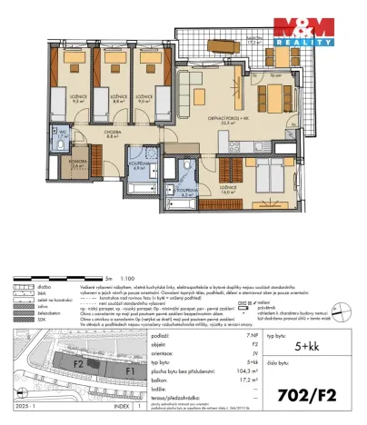 Prodej bytu 5+kk, Praha, Bartůňkova, 106 m2