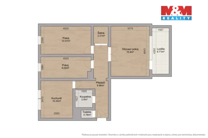 Prodej bytu 3+1, Plzeň - Bolevec, Gerská, 63 m2