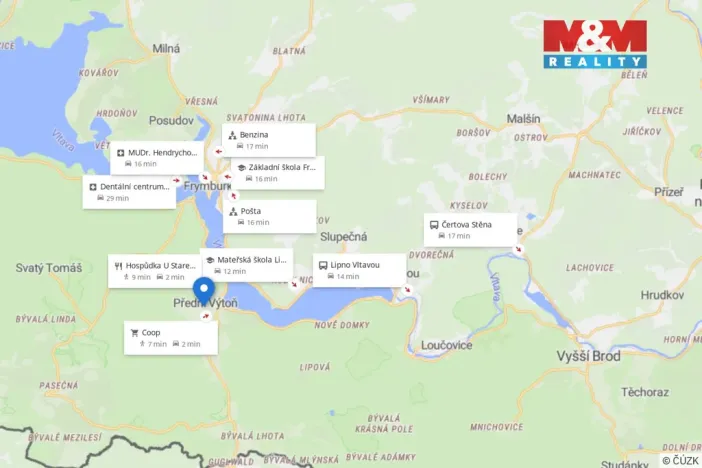 Prodej rodinného domu, Přední Výtoň, 97 m2