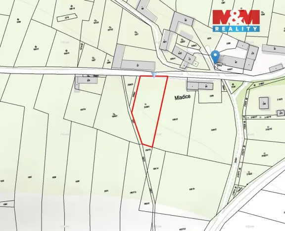 Prodej pozemku pro bydlení, Zavlekov, 1922 m2