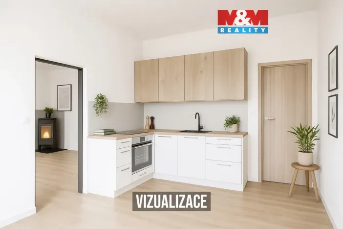 Prodej bytu 2+1, Újezd pod Troskami, 65 m2