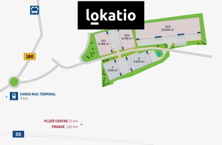 Pronájem skladu, Myslinka, 5906 m2