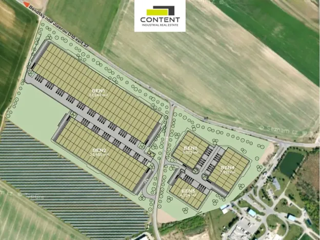 Pronájem skladu, Benátky nad Jizerou - Benátky nad Jizerou II, Průmyslová, 10232 m2