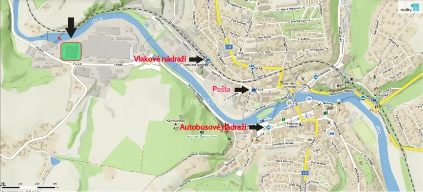 Pronájem kanceláře, Ledeč nad Sázavou, Podolí, 18 m2