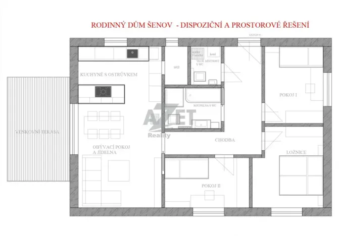 Prodej rodinného domu, Šenov, Na Šimšce, 110 m2