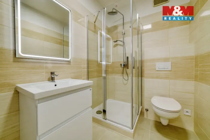 Pronájem bytu 3+kk, Mariánské Lázně - Úšovice, Palackého, 64 m2