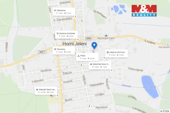 Prodej rodinného domu, Horní Jelení, Sokolova, 95 m2