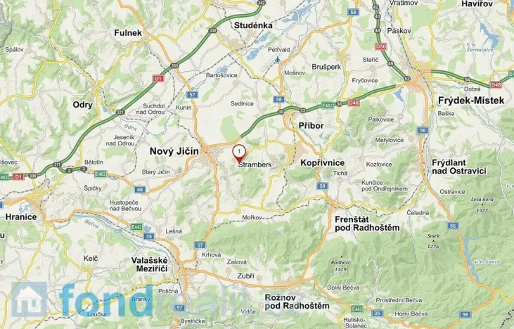 Prodej pozemku, Nový Jičín - Žilina, 6670 m2