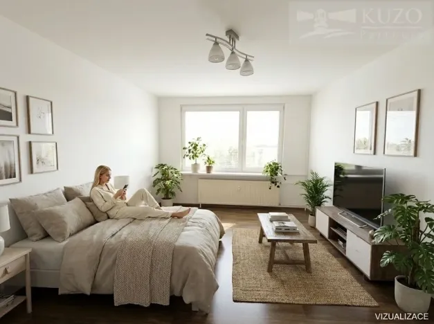 Pronájem bytu 1+kk, Příbram, Jana Drdy, 30 m2