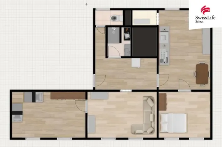 Prodej bytu 3+1, Dalovice, Dolní, 97 m2