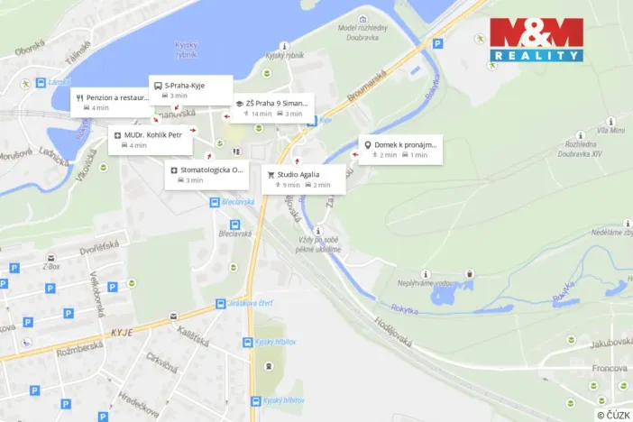 Pronájem chaty, Praha, Za Rokytkou, 35 m2