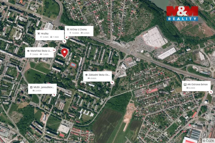 Prodej bytu 4+kk, Ostrava - Poruba, Bulharská, 70 m2