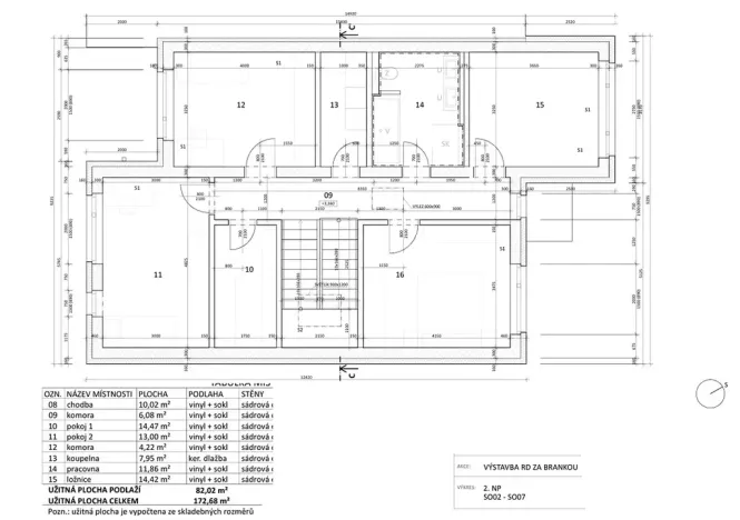 Prodej rodinného domu, Kolín, Petružálkova, 172 m2