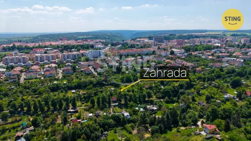 Prodej zahrady, Znojmo, 819 m2