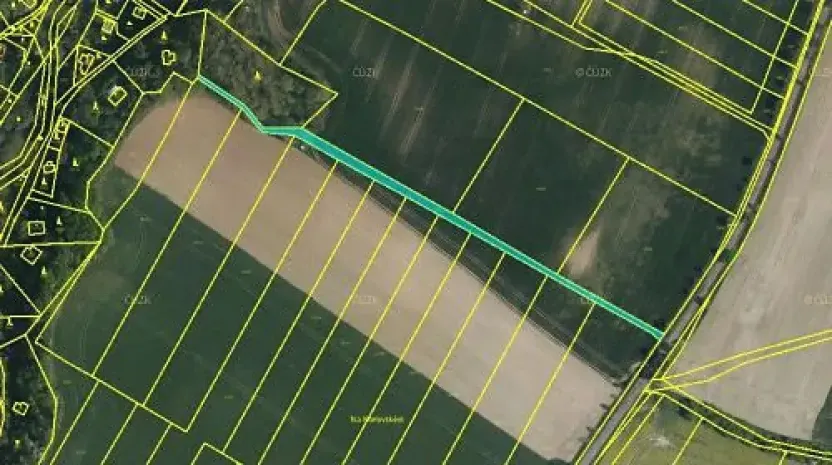 Prodej podílu pole, Žumberk, 1739 m2