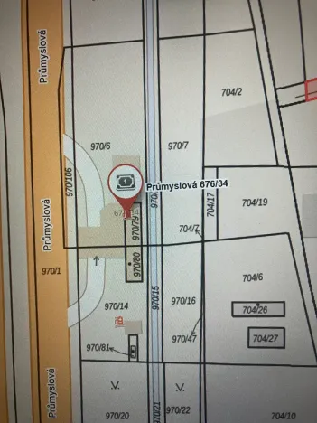 Prodej komerčního pozemku, Praha, Průmyslová, 847 m2