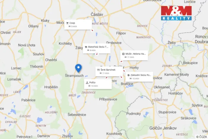 Prodej pozemku pro bydlení, Žáky, 1061 m2